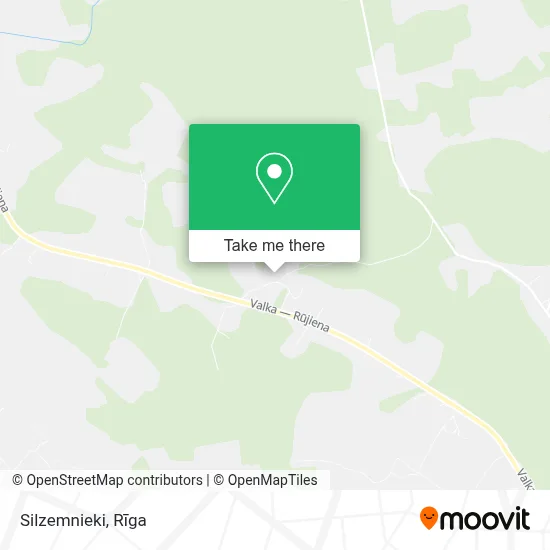 Silzemnieki map