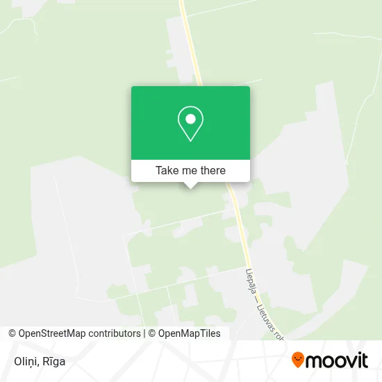 Oliņi map