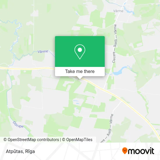 Atpūtas map