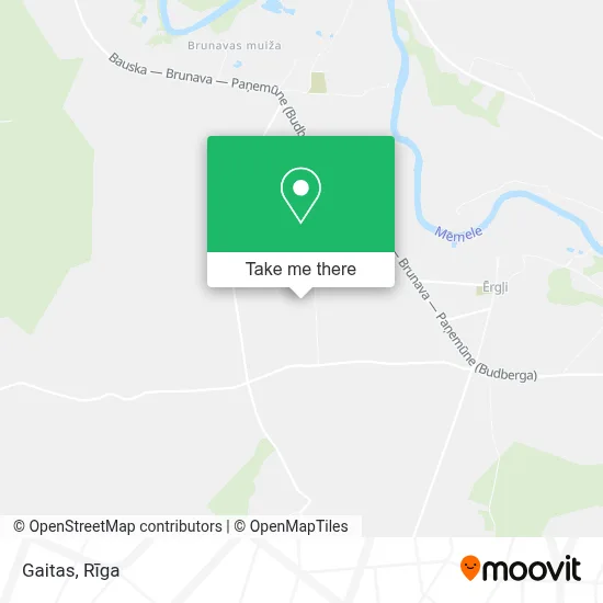 Gaitas map