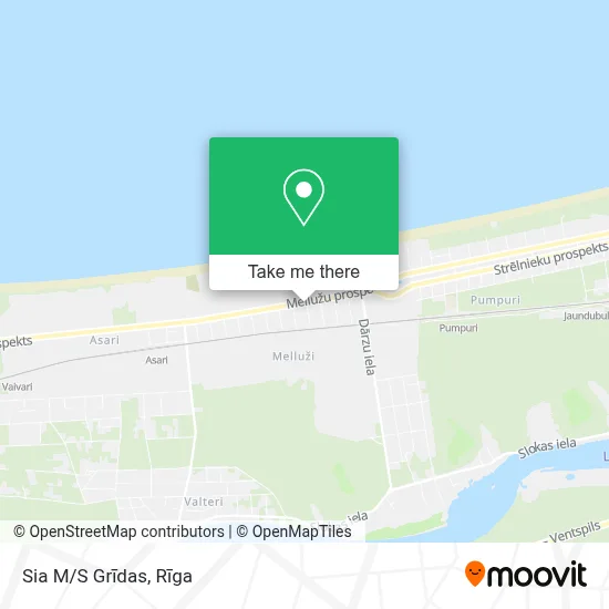 Sia M/S Grīdas map
