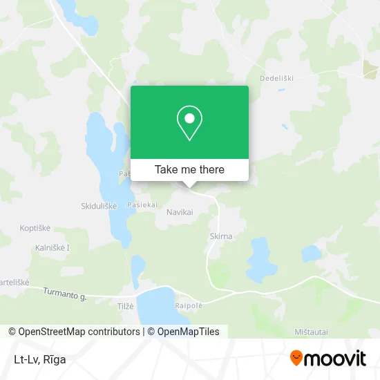 Lt-Lv map