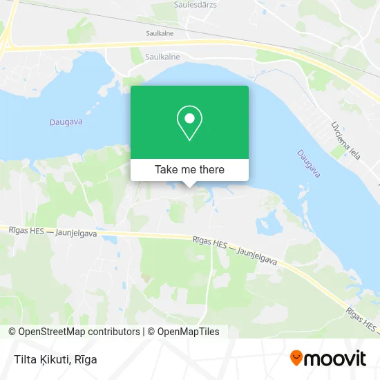 Tilta Ķikuti map