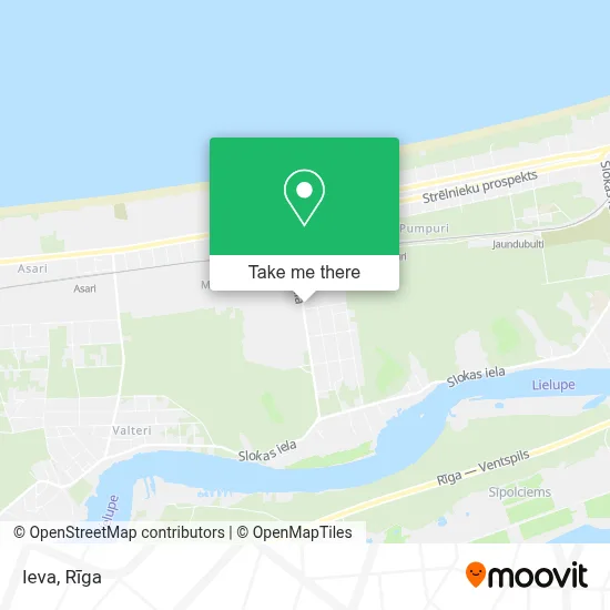 Ieva map