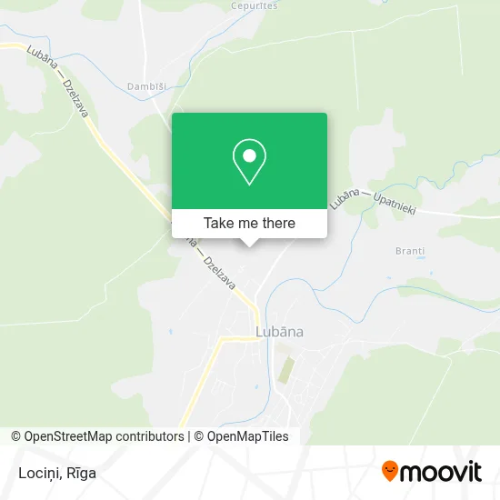 Lociņi map