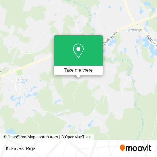 Ķekavas map