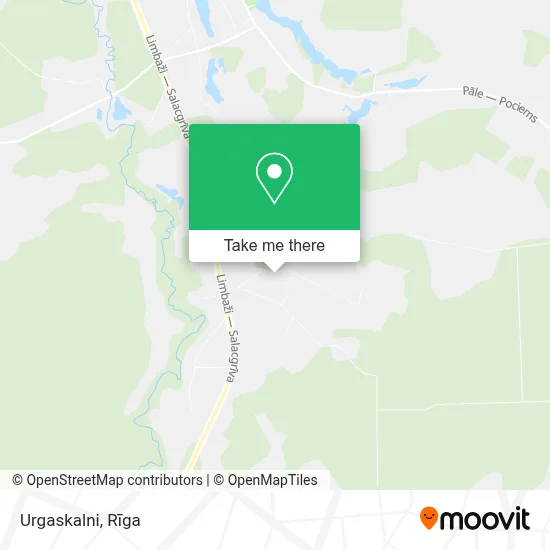 Urgaskalni map