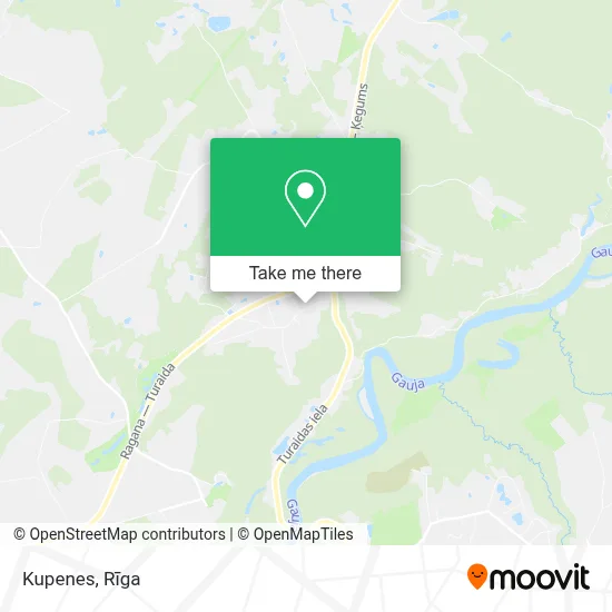 Kupenes map