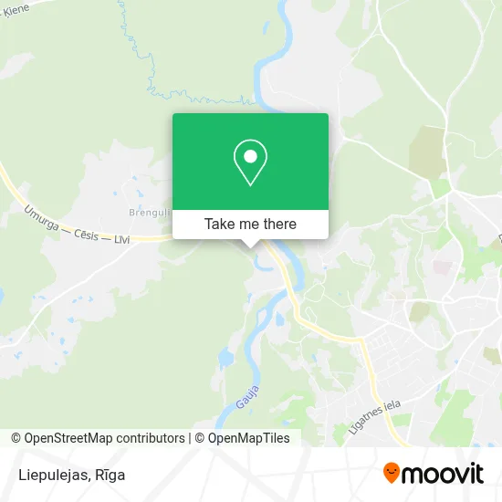 Liepulejas map