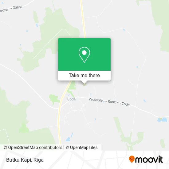 Butku Kapi map