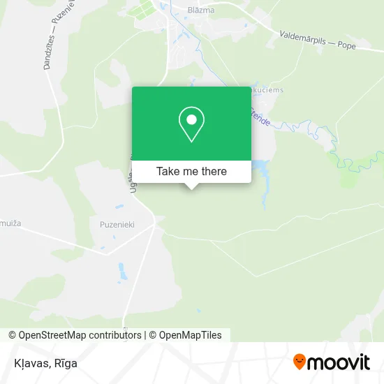 Kļavas map
