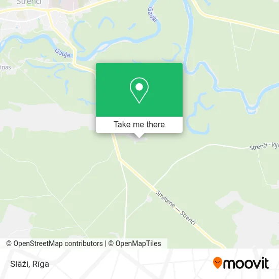 Slāži map