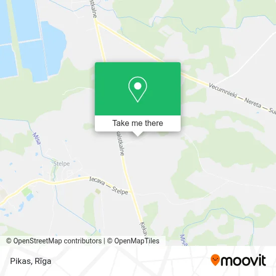 Pikas map