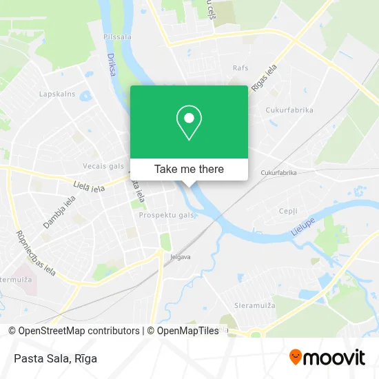 Pasta Sala map
