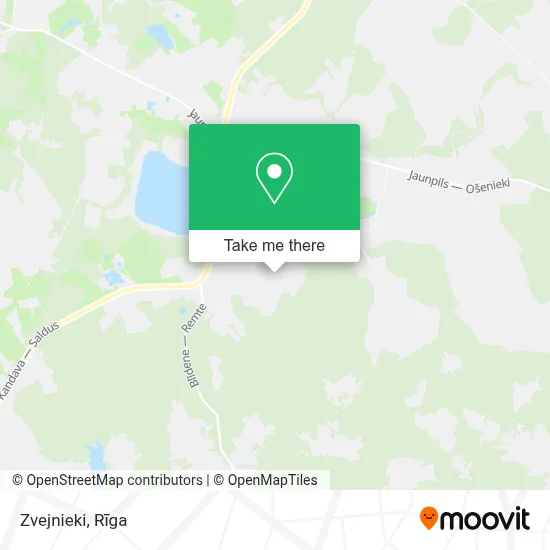 Zvejnieki map