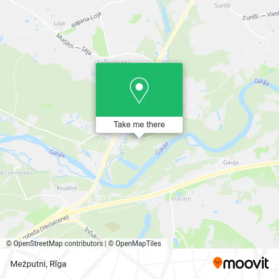 Mežputni map