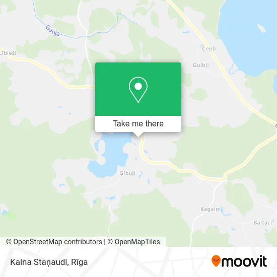 Kalna Staņaudi map