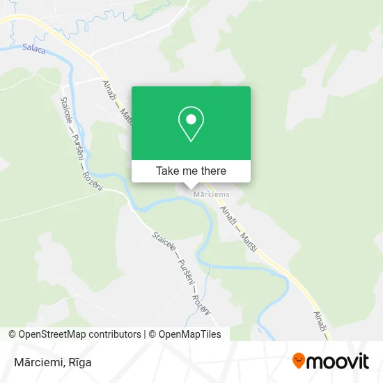 Mārciemi map