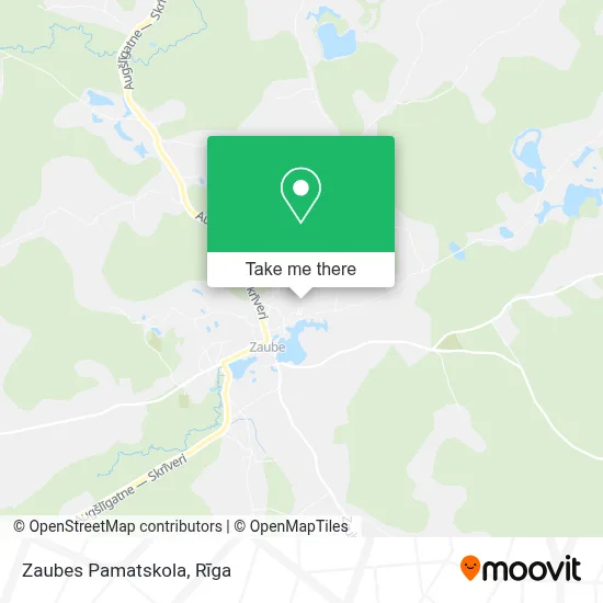 Zaubes Pamatskola map