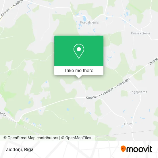 Ziedoņi map