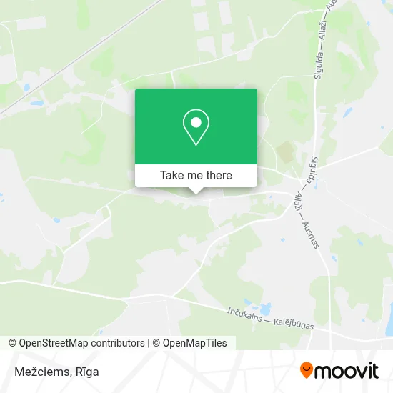 Mežciems map