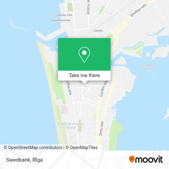 Swedbank map