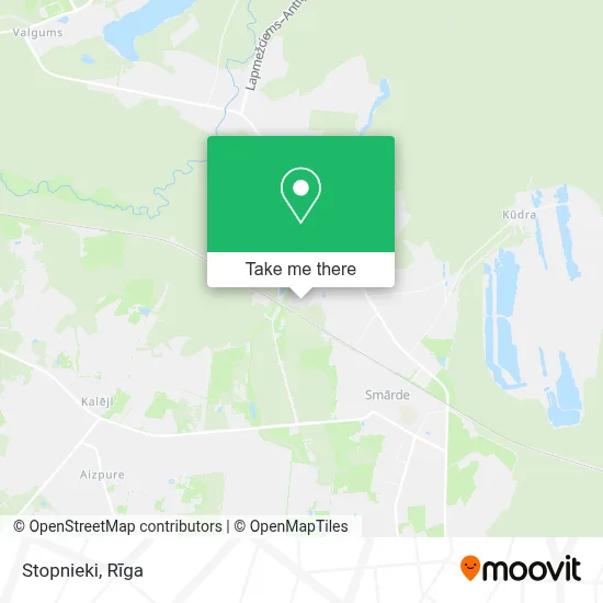 Stopnieki map