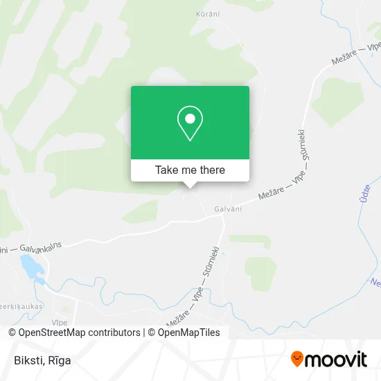 Biksti map