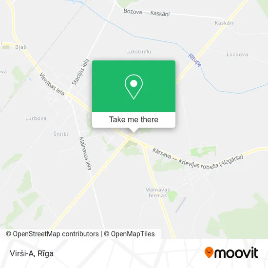 Virši-A map