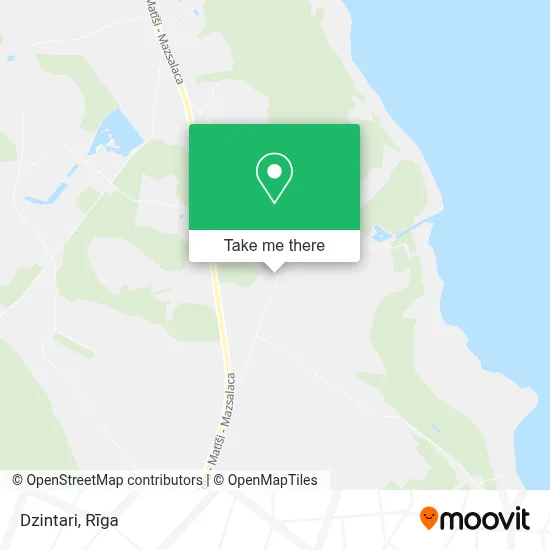 Dzintari map