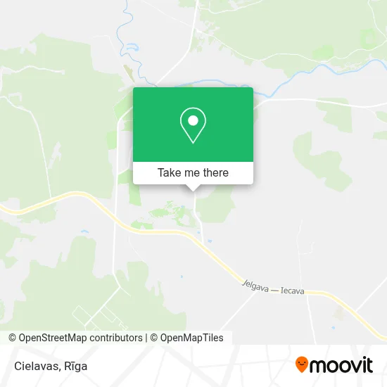 Cielavas map
