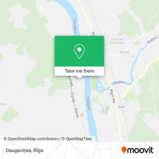Daugaviņas map