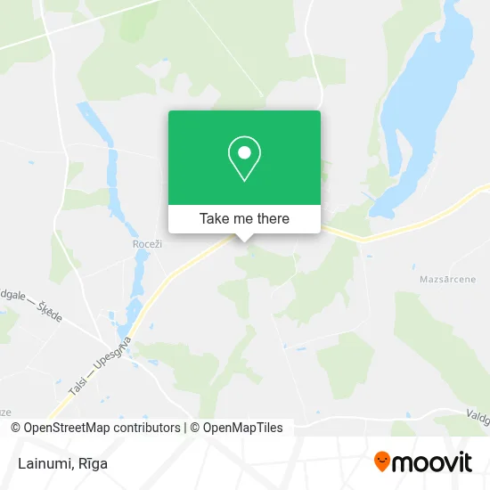 Lainumi map
