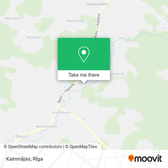 Kalnmājas map