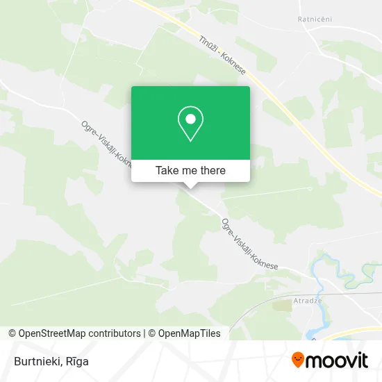 Burtnieki map