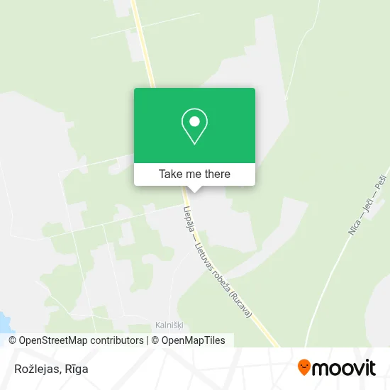 Rožlejas map