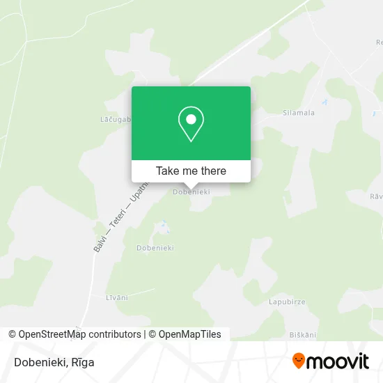 Dobenieki map
