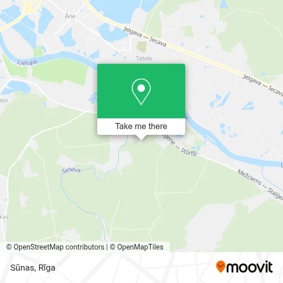 Sūnas map
