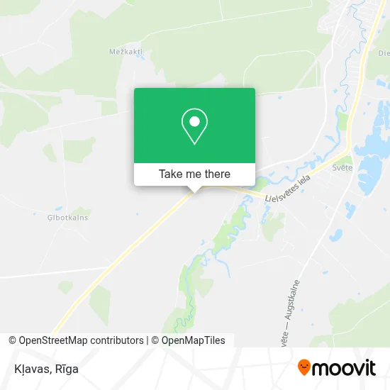 Kļavas map