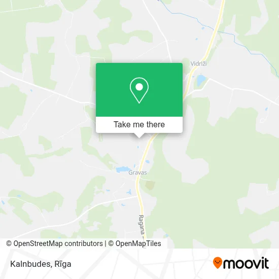 Kalnbudes map