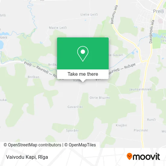 Vaivodu Kapi map