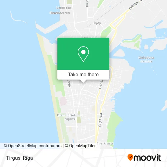Tirgus map