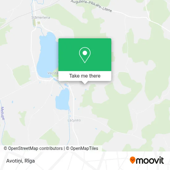 Avotiņi map