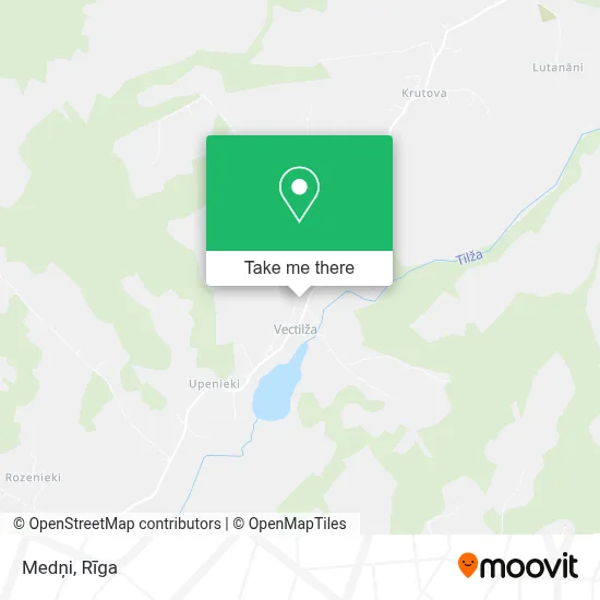 Medņi map