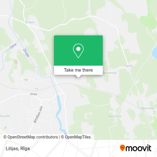 Lilijas map