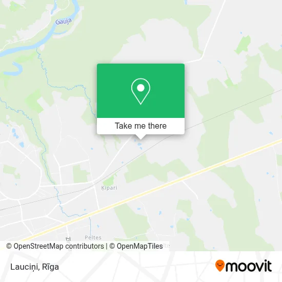 Lauciņi map