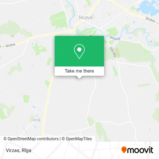 Virzas map