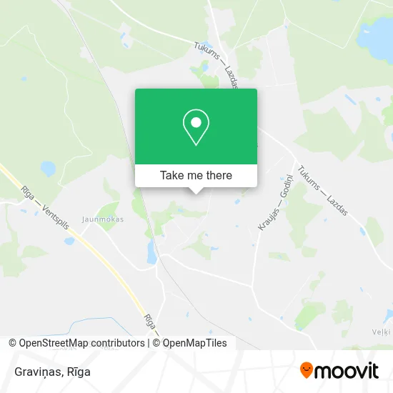 Graviņas map