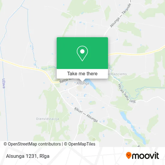 Alsunga 1231 map