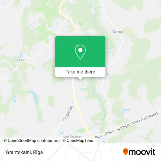 Grantskalni map